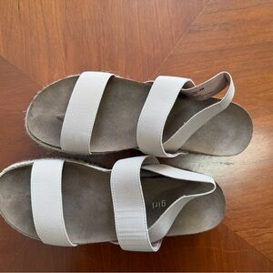 Madden girl Women's Cream Sandals